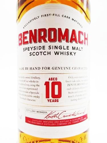 Amazon.co.jp: ベンロマック (BENROMACH) 10年 43度 700ml [並行輸入品